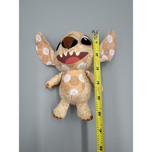 Disney Stitch Plush Brown Hawaiian Stuffed Animal 6” No Tag - Picture 3 of 4